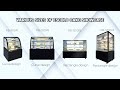 ESCOLO cake cooler showcase
