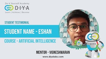 Online Artificial Intelligence Courses & Classes in India - DIYA Robotics