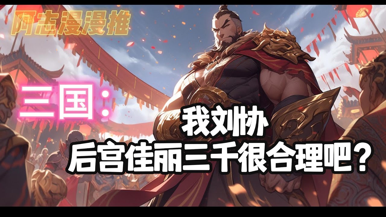 完结文《三国：我刘协，后宫佳丽三千很合理吧？》#玄幻 #热血 #穿越 #三国志 #有声书 #有声漫画 #一口气看完