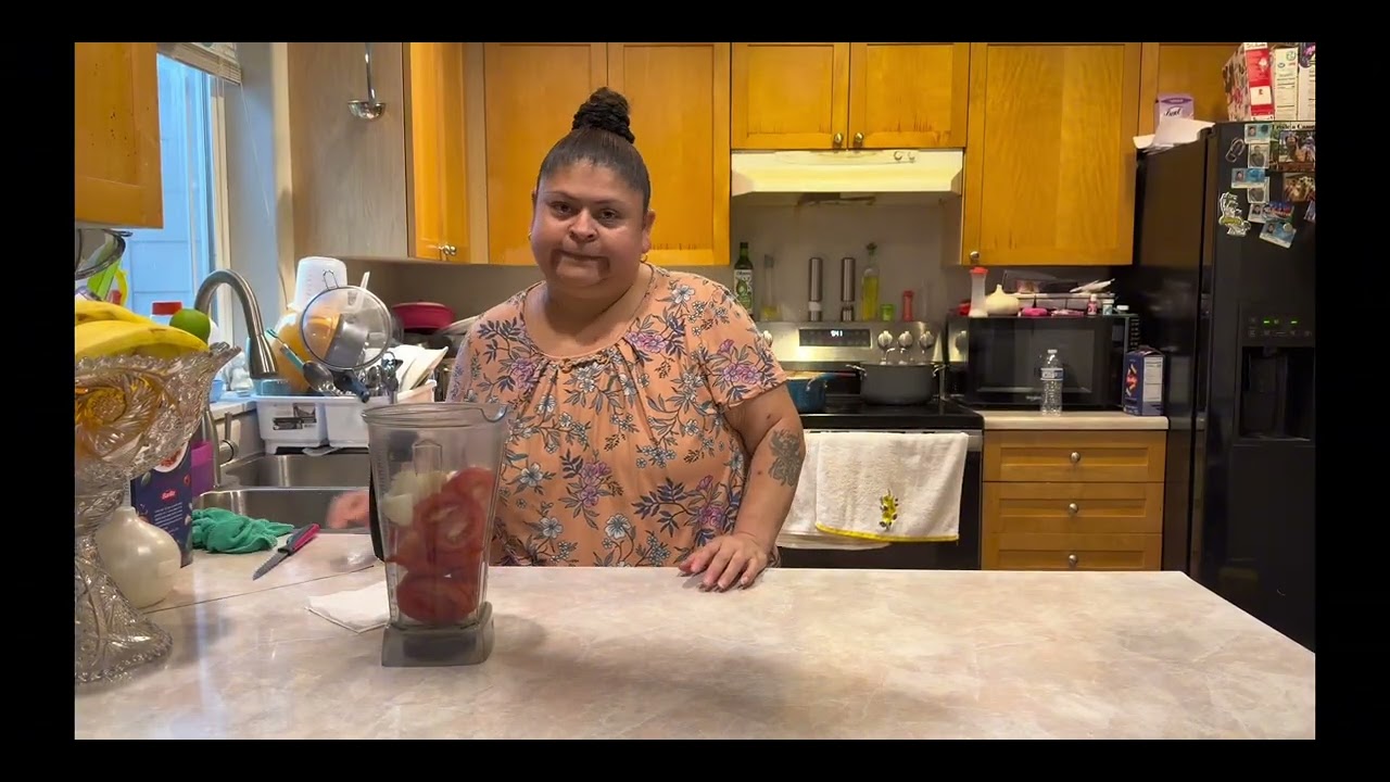 Haciendo la cena de hoy martes miren que deli deli quedo todo 😋👌🙏🌹