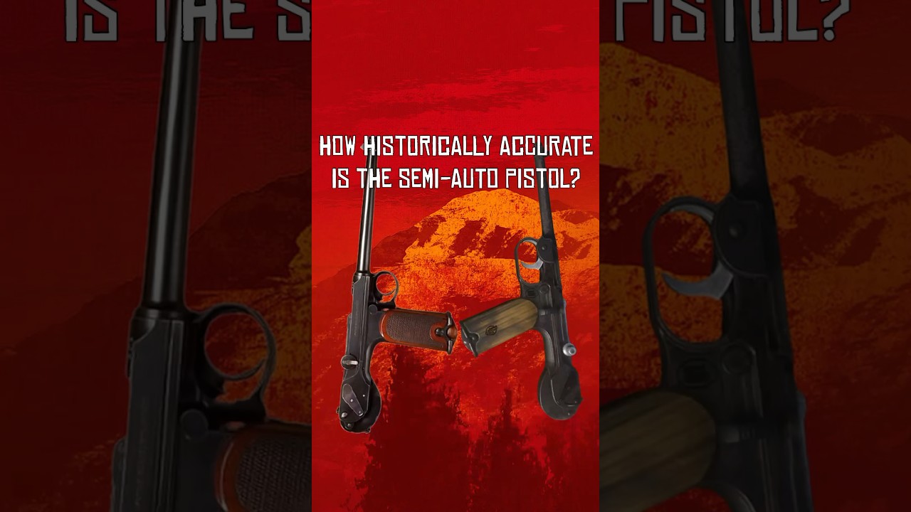 Насколько исторически точен полуавтоматический пистолет? 