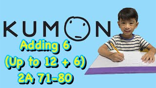 KUMON Math Program 2A 71-80