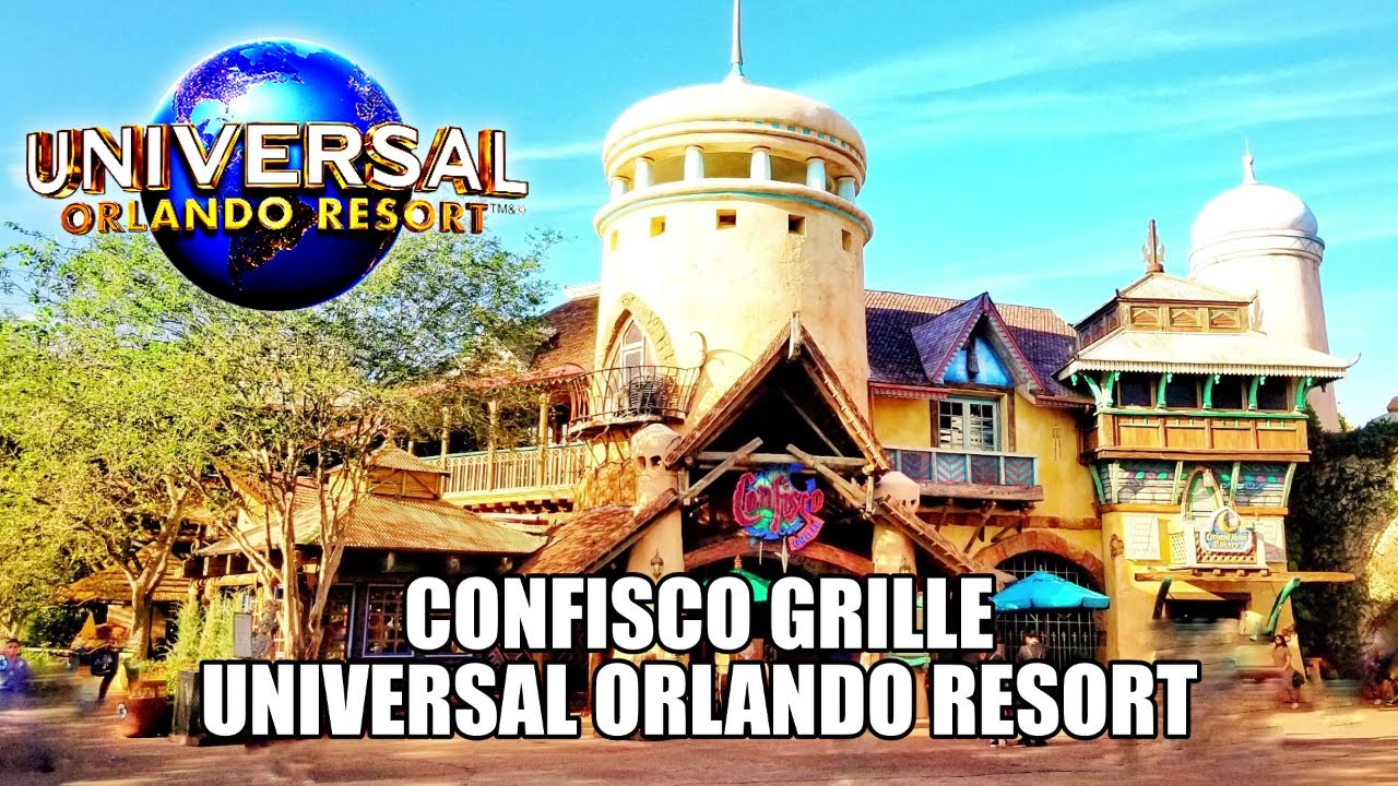 Universal Studios Orlando Food - Confisco Grille Restaurant