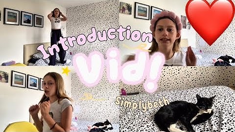 Intro video! + Im sick, and im viewing a new school! 