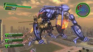 Earth defense Force 4.1 All Quadruped Fortress encounters