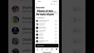 Abone Ol Ben De Sena Olm