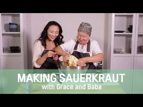 Making Sauerkraut with Crazy Korean Cooking&rsquo;s Fermentation Container