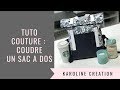 Tuto couture  coudre un sac  dos