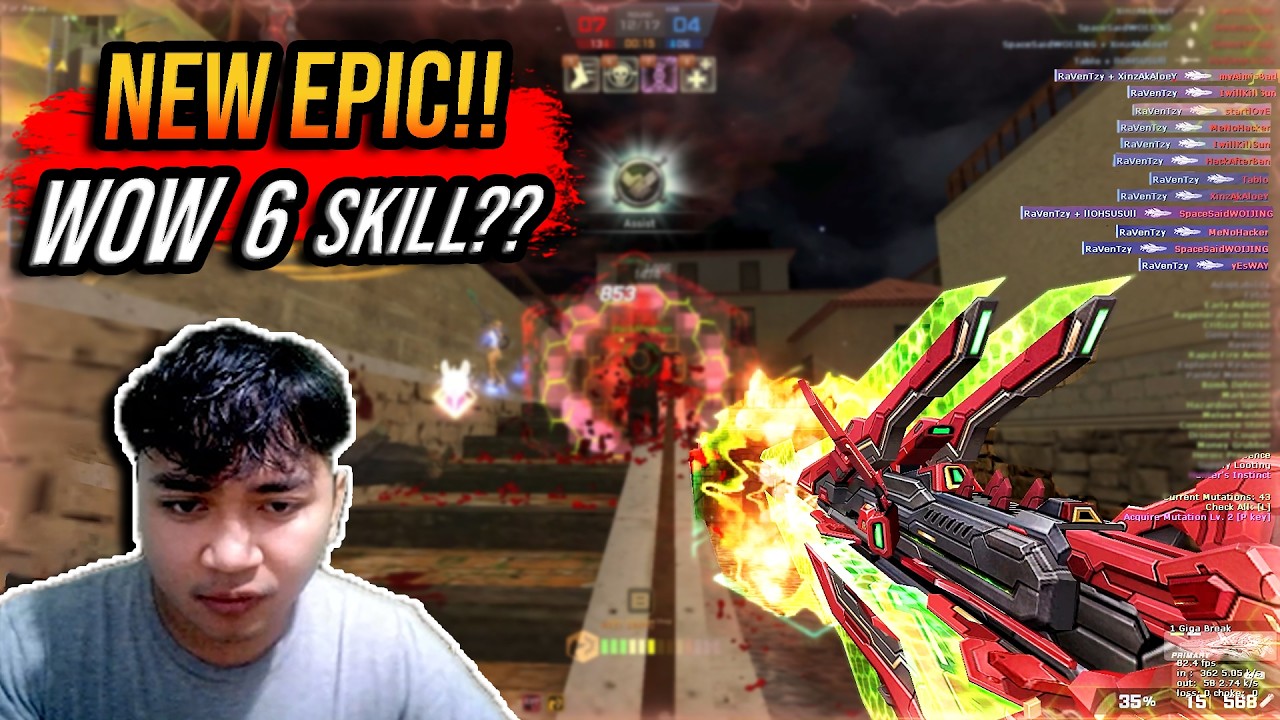 New Epic GIGA BREAK BROKEN DAMAGE!!, 6 Skill Effect?? - Counter Strike Nexon
