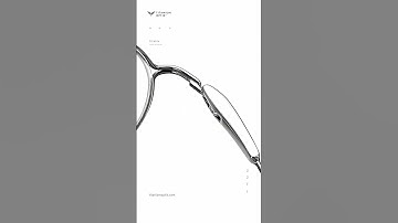 Screwless Ultra Light Titanium Glasses, Unique Smooth Action Hinges