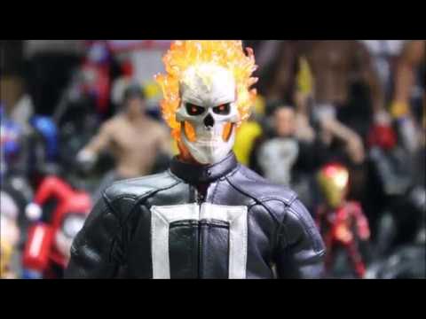 Ghost Rider Sixth Scale Diorama by PCS