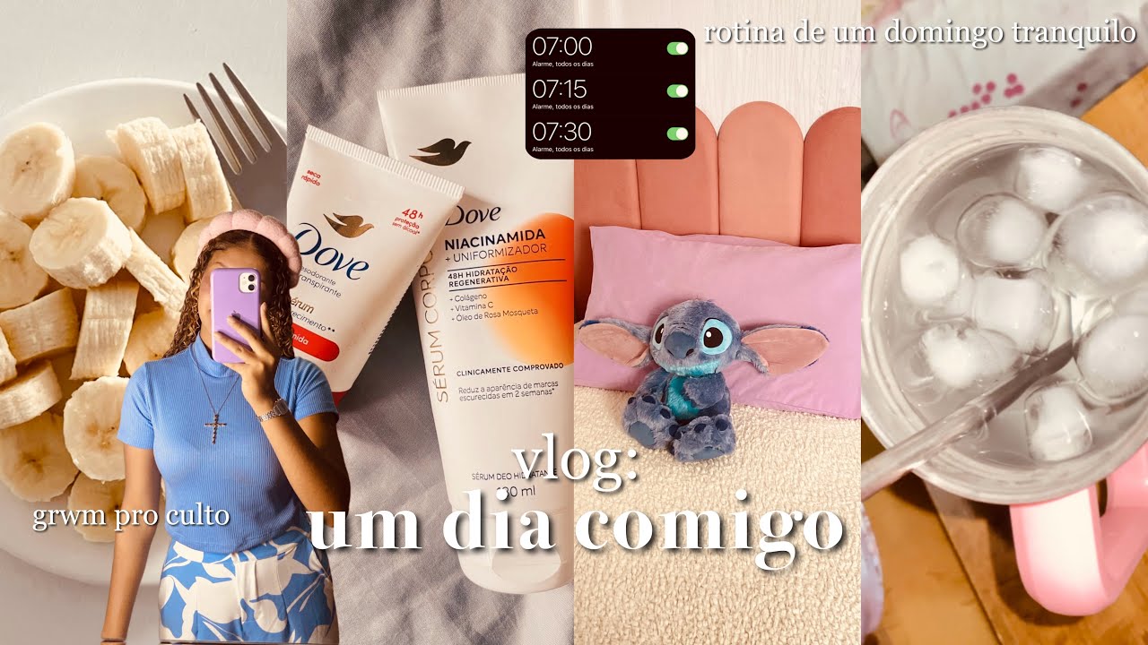 Vlog: um dia comigo, rotina de um final de semana tranquilo 