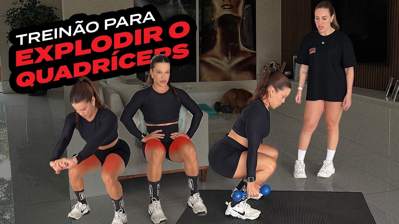 FAÇA ESSE TREINO SE QUISER DEIXAR O SEU QUADRÍCEPS EXPLODINDO
