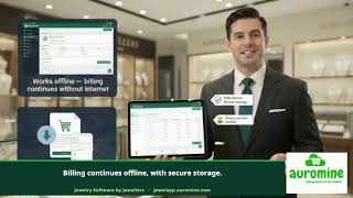Free Jewellery Billing Software | Auromine MPOS Jewelry Software screenshot 1