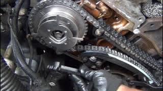 ford 5.4 3v engine lincoln  f150 navigator expedition timing chain replacement how to replace part 5