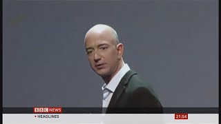 Jeff Bezos becomes the first person ever to be worth $200 billion (Global) - BBC - 27 August 2020