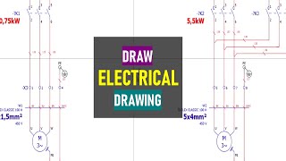 How to Draw Electrical Diagrams | Wiring Diagrams Explained | Control Panel Wiring Diagram | EPLAN screenshot 3