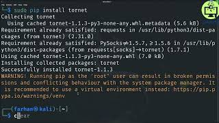 Automatically Change IP Address Every 3 Seconds   100 ANONYMOUS Kali Linux 2024 new method