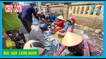 Chợ Lớn Phan Thiết Đầy Ắp Hải Sản Tôm Hùm Ghẹ Tươi Ngon Giá Rẻ Bất Ngon
