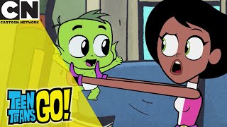 The Story of How Elastigirl Got Her Powers | Teen Titans Go! | Cartoon Network UK