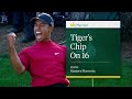 Tiger woods chip on 16  iconic masters moments