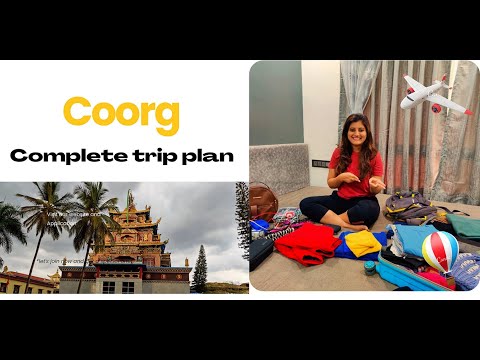 Coorg Trip Complete Plan | Coorg Travel vlog/Coorg and Ooty Trip Budget #roshanankita #coorgtripplan