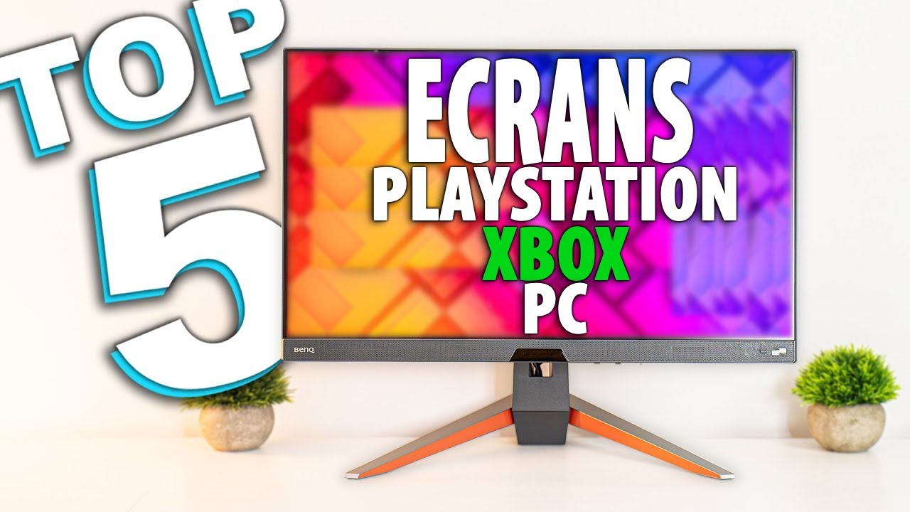 TOP 5 : MEILLEURS ECRANS GAMER FIN 2024 (PC & Playstation xBox) 