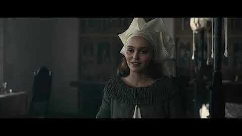 Timothe Chalamet and Lily-Rose Depp in The King: t...