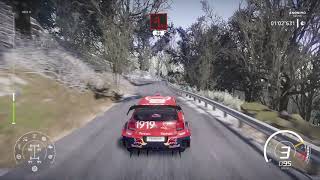 WRC 8 (PS4, 2019) gameplay - Monte Carlo Rally - All 3 Unique Stages - 