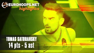 Tomas Satoransky (14 points, 5 assists) 🎯 Zalgiris Kaunas - FC Barcelona 66-77 (Game 3)