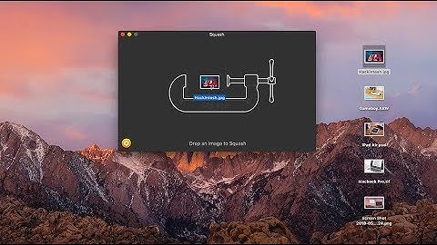Squash - How to convert & compress image files on a Mac