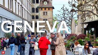 Geneva SwitzerlandWalk tour || Travel Guide || 4K