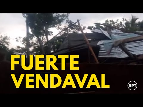 Vendaval en Bosconia afecta varias viviendas