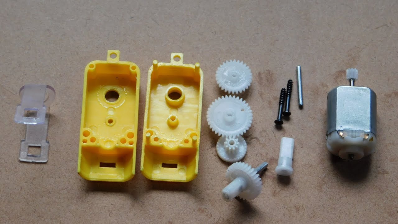 High torque dc geared motor what is inside how it works and purpose. YouTube