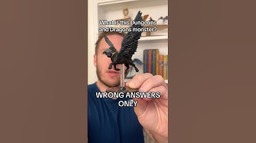 What is this Dungeons and Dragons monster? Wrong answers only! #dnd #dnd5e #dungeonmaster #ttrpg