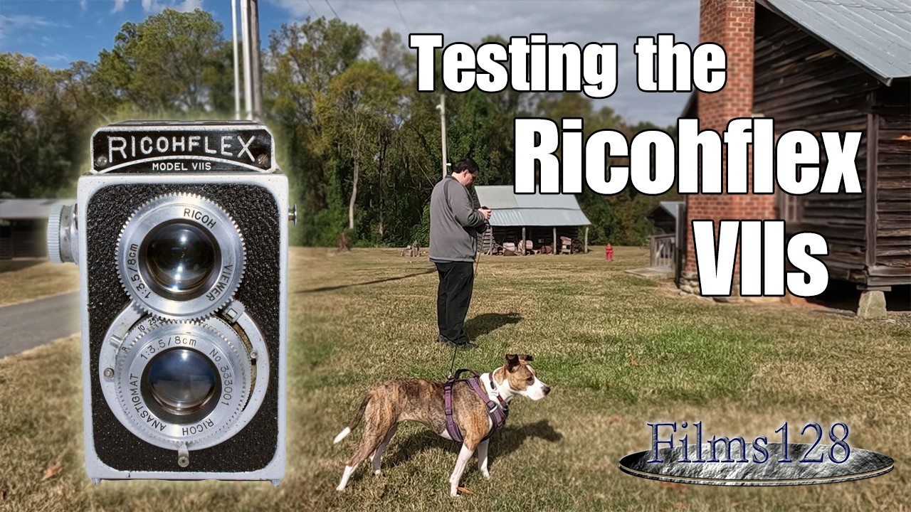 Testing out the Ricohflex VIIs Camera! - YouTube