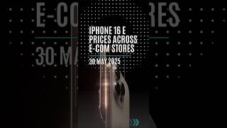 iPhone 16e Price in India 🇮🇳 Real Comparison | May 2025