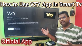 How to Use VZY App in Smart TV 🔥 VZY App Ko TV Mein Login Kaise Kare | VZY App Setup Guide 2026 screenshot 3