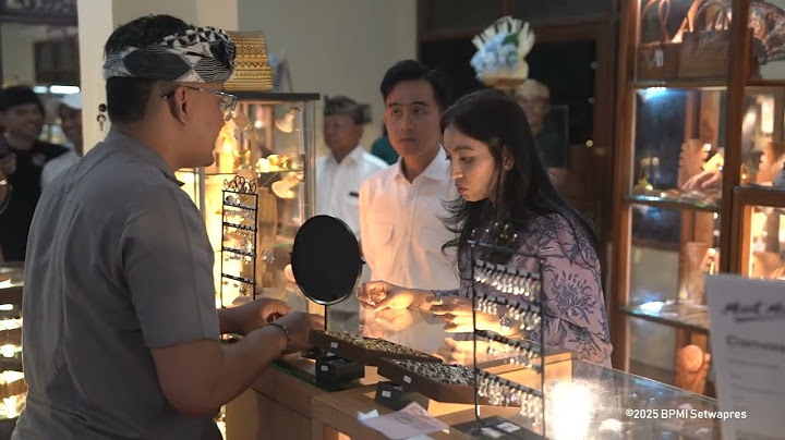 Wapres Gibran beserta Ibu Selvi Gibran Rakabuming meninjau gelaran Pesta Kesenian Bali Tahun 2025