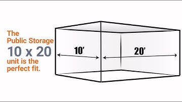 10x20 Storage Unit Size Guide