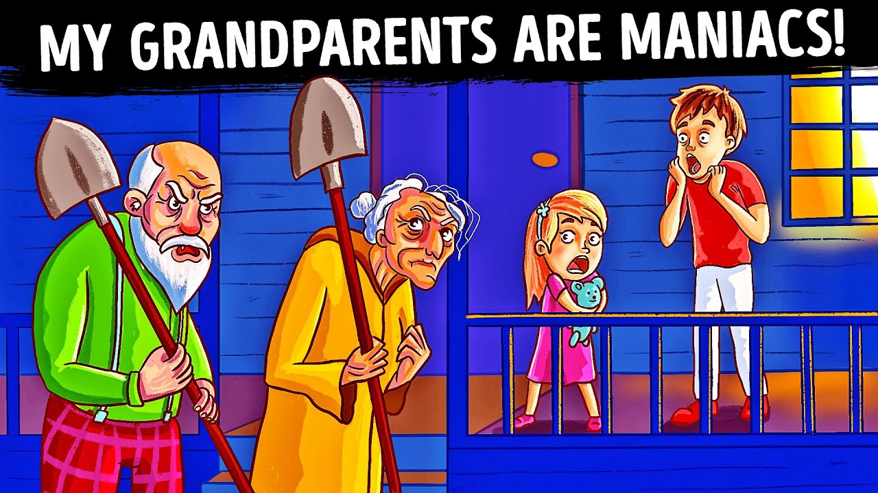 7 second riddles detective I'M SCARED OF MY GRANDPARENTS! MY TRUE HORROR STORY ANIMATED