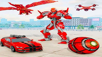 Football Robot Car Transform Action Games - Android iOS Gameplay