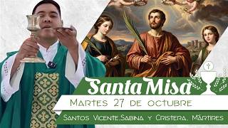 Santa Misa de Hoy Martes 27 Octubre 2026 ✝️ San Frumencio de Etiopía⛪️#fé #misa