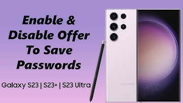 How To Enable / Disable 