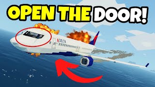 Crazy Passenger HIJACKS OUR PLANE In Stormworks Multiplayer!