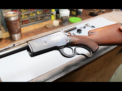 Winchester Model 71 teardown and reassembly: Anvil 0137