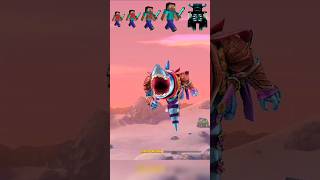 Hungry Shark World Game play Shark Long Jump Testing Steve Shark noob vs Noob Shark #new #shark