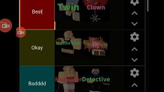 Roblox Flicker Roles tier list