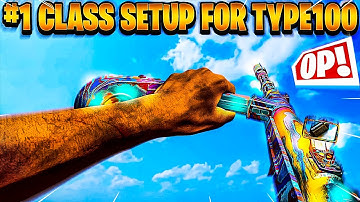the *NEW* #1 2 SHOT TYPE-100 CLASS has NO RECOIL in WARZONE 🔥 (Best SEASON 3 TYPE-100 Class Setup)