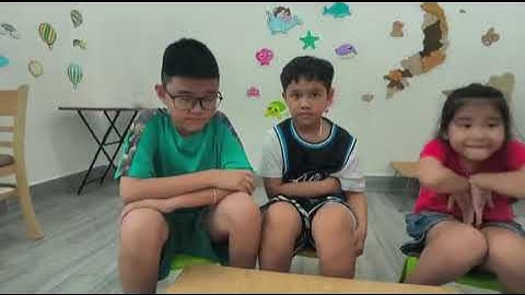 Tiếng Anh Giao Tiếp Phan Thiết: Thomas, Andy and Kira practice talking about At School